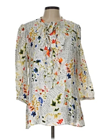 NANETTE Nanette Lepore Long Sleeve Blouse (view 1)