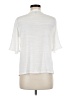 Cable & Gauge Ivory Short Sleeve Blouse Size M - photo 2