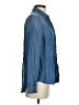 Sundance 100% Tencel Blue Long Sleeve Button-Down Shirt Size S - photo 4