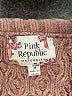 Pink Republic 100% Recycled Polyester Pink Pullover Sweater Size Med Maternity - photo 6