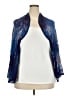 LOGO by Lori Goldstein Blue Jacket Size 2X - photo 1