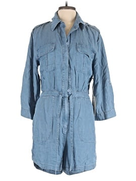 Blue Velvet Romper