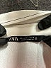 Zara Ivory 3/4 Sleeve Button-Down Shirt Size L - photo 7