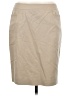 Halogen Solid Tan Casual Skirt Size 8 - photo 1