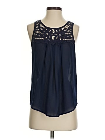 Eyeshadow Sleeveless Blouse (view 1)