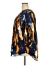 Worthington Animal Print Blue 3/4 Sleeve Blouse Size 2X - photo 5