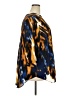 Worthington Animal Print Blue 3/4 Sleeve Blouse Size 2X - photo 4