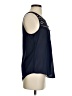 Eyeshadow 100% Polyester Blue Sleeveless Blouse Size S - photo 4