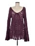 Free People 100% Cotton Purple Pullover Sweater Size M - photo 1