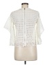 VIVID 100% Polyester Ivory 3/4 Sleeve Blouse Size M - photo 2
