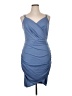 Grace Karin Solid Blue Cocktail Dress Size XL - photo 1