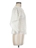 VIVID 100% Polyester Ivory 3/4 Sleeve Blouse Size M - photo 4