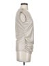 Calvin Klein Metallic Silver Sleeveless Blouse Size S - photo 4