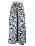 Unbranded 100% Polyester Print Blue Casual Pants Size XL - photo 2