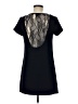 Forever 21 Solid Black Casual Dress Size M - photo 2