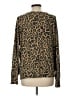 LNA Animal Print Brown Pullover Sweater Size L - photo 2