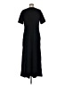 Nordstrom Solid Black Casual Dress Size M - photo 2