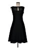Evan Picone 100% Polyester Solid Black Cocktail Dress Size 6 - photo 1