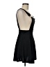 Unbranded Solid Black Cocktail Dress Size 9 - photo 4