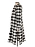 Bienne Checkered-gingham Gray Casual Dress Size L - photo 5