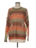 Fate Tie-dye Orange Pullover Sweater Size M - photo 1