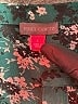 Vince Camuto 100% Polyester Floral Teal 3/4 Sleeve Blouse Size L - photo 7