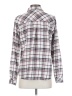 Thread & Supply Plaid Burgundy Long Sleeve Button-Down Shirt Size S - photo 2