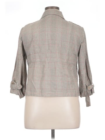 Christopher & Banks 3/4 Sleeve Button-Down Shirt (view 2)