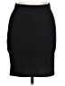 Forever 21 Solid Black Casual Skirt Size L - photo 1