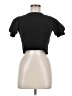 Aqua 100% Polyester Black Short Sleeve Top Size M (estimated) - photo 1