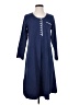 Eileen West Blue Casual Dress Size S - photo 1