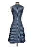 J. McLaughlin Chevron-herringbone Blue Cocktail Dress Size XS - photo 2