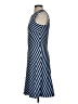 J. McLaughlin Chevron-herringbone Blue Cocktail Dress Size XS - photo 5