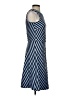 J. McLaughlin Chevron-herringbone Blue Cocktail Dress Size XS - photo 4