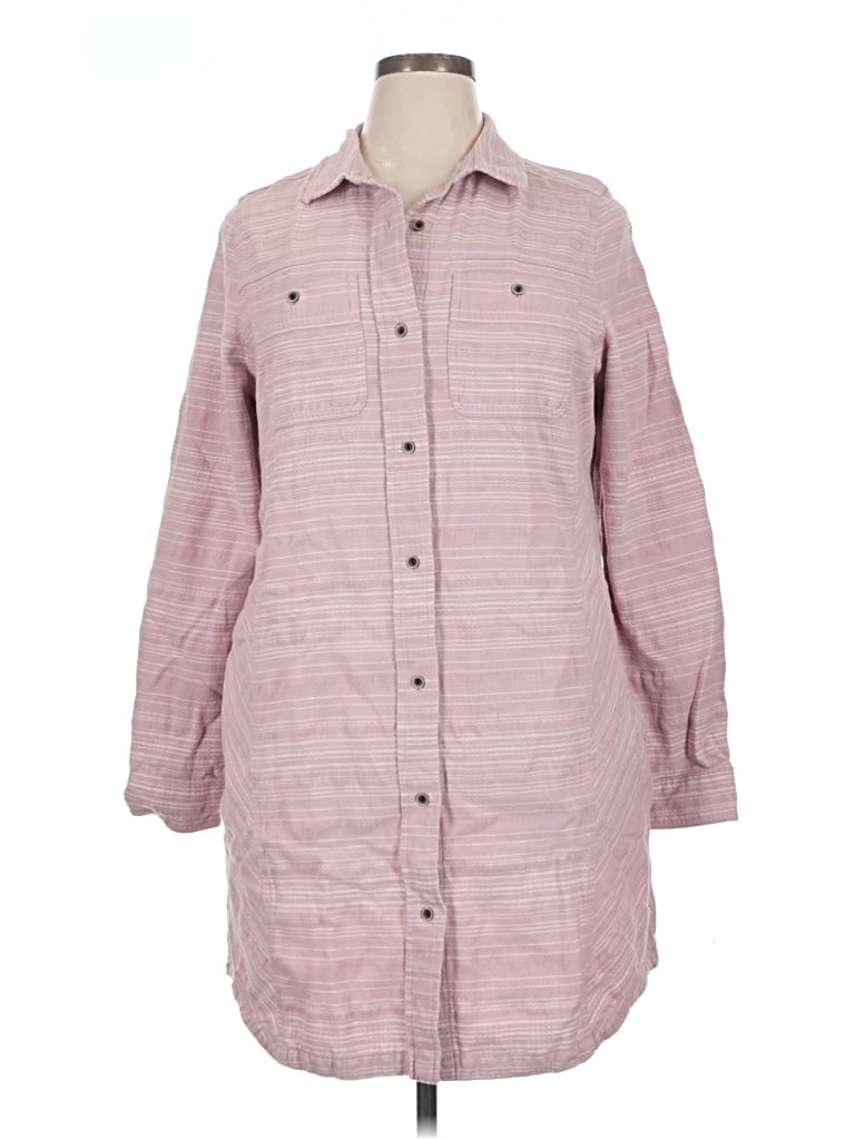 Pre-owned Prana Casual Dress In Pink
