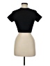 Unbranded Black Short Sleeve Turtleneck Size M - photo 2