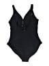 Adore Me Solid Black One Piece Swimsuit Size 1X - photo 2