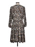 Torrid Print Gray Brown Casual Dress Size Lg Plus (0) - photo 2