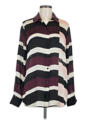 Equipment Long Sleeve Blouse (view 1)