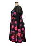 Torrid Print Black Cocktail Dress Size 2X Plus (2) - photo 5