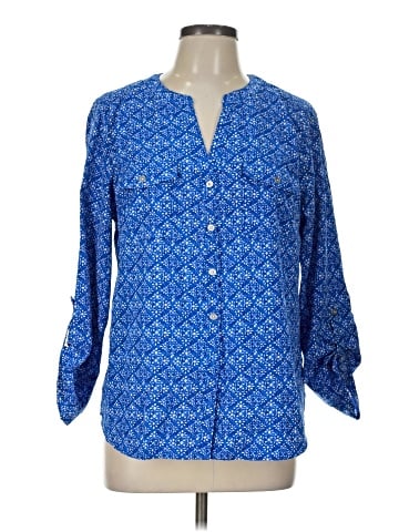 Notations 3/4 Sleeve Blouse (view 1)