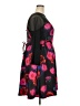 Torrid Print Black Cocktail Dress Size 2X Plus (2) - photo 4
