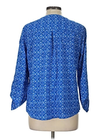 Notations 3/4 Sleeve Blouse (view 2)
