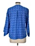 Notations Blue 3/4 Sleeve Blouse Size L - photo 2