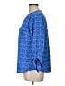 Notations Blue 3/4 Sleeve Blouse Size L - photo 5
