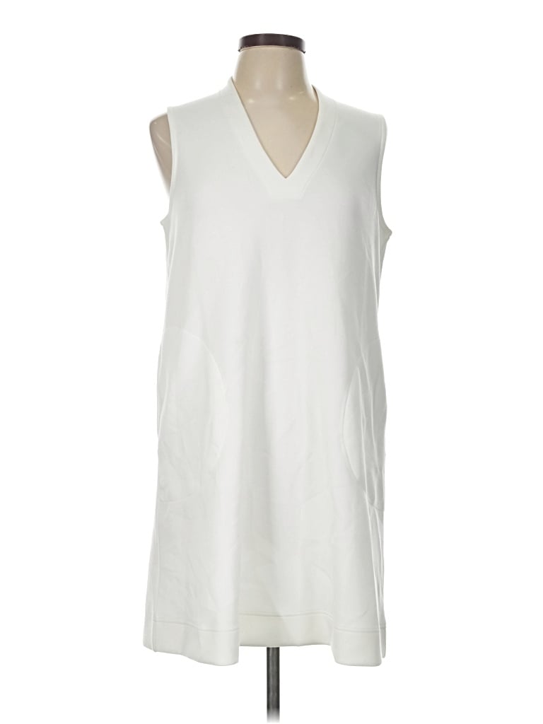 Pre-owned Spanx Casual Dress In White