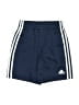 Adidas 100% Polyester Solid Blue Athletic Shorts Size 8 - photo 1