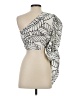 Fe Noel x Target 100% Cotton Silver Long Sleeve Blouse Size 0 - photo 2