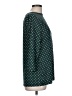 Croft & Barrow Polka Dots Teal 3/4 Sleeve Top Size L - photo 4