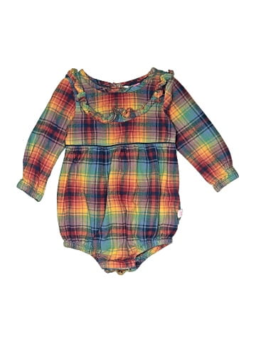 Ruffle Butts Long Sleeve Onesie (view 1)